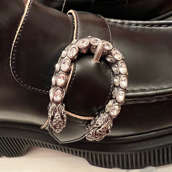 Gucci Authentic Hunder Dionysus-Buckle Leather Boots booties 39 - Picture 7 of 16